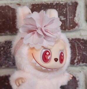 Labubu Pink Flower Headband